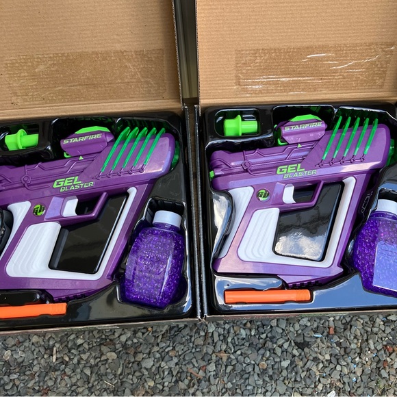 Gel Blaster Starfire gun pellet blaster set of TWO NWT - Picture 3 of 4